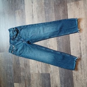 Gap cheeky high rise straight jeans